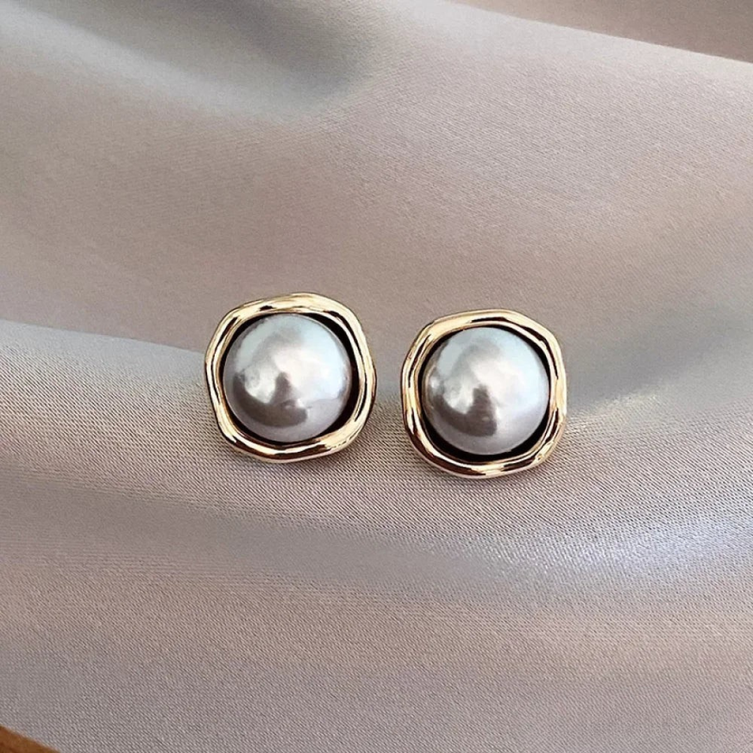 Arabella™ | Pendientes de Perlas Negras Elegantes