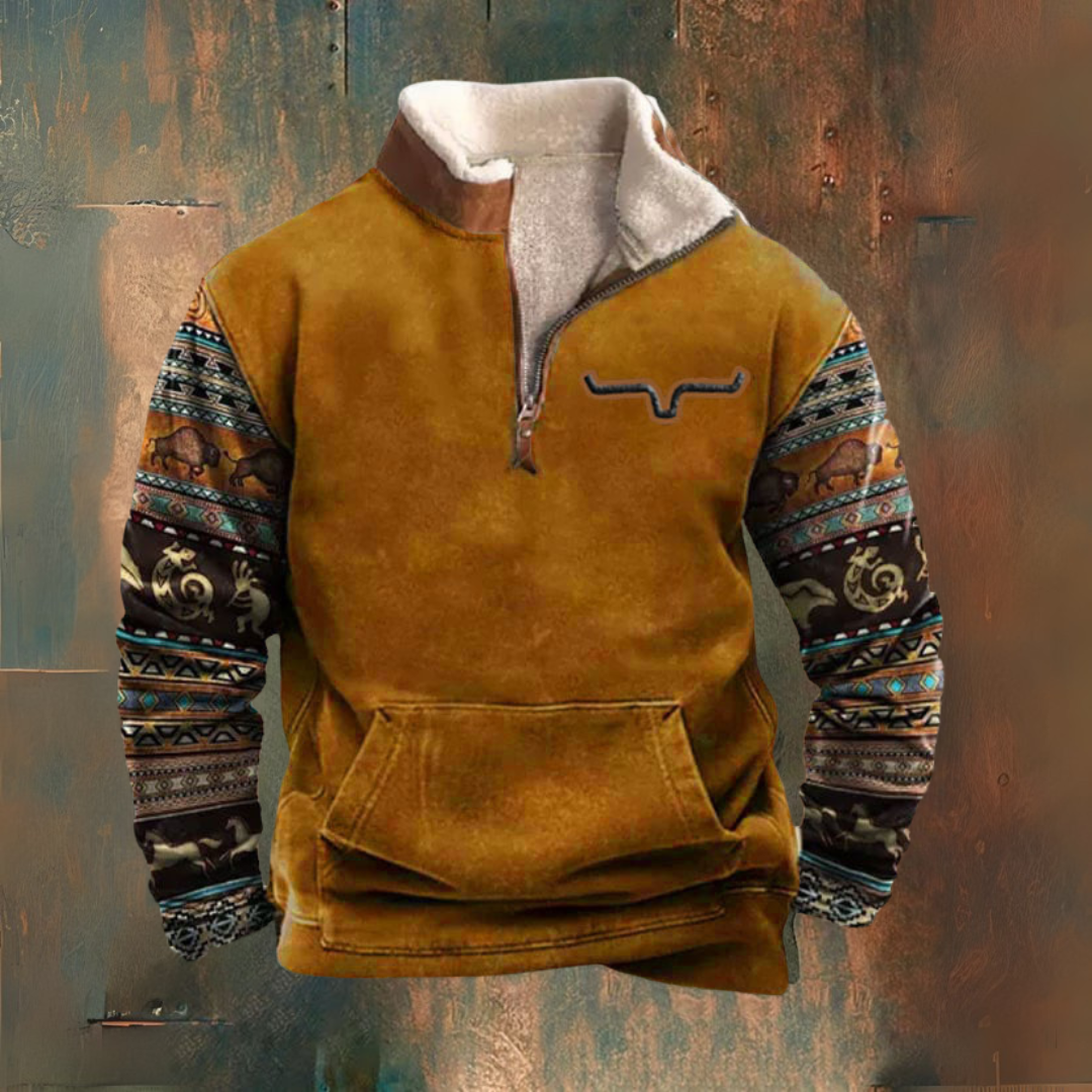 RODEO Sonbahar/Kış Yarım Fermuarlı Ceket