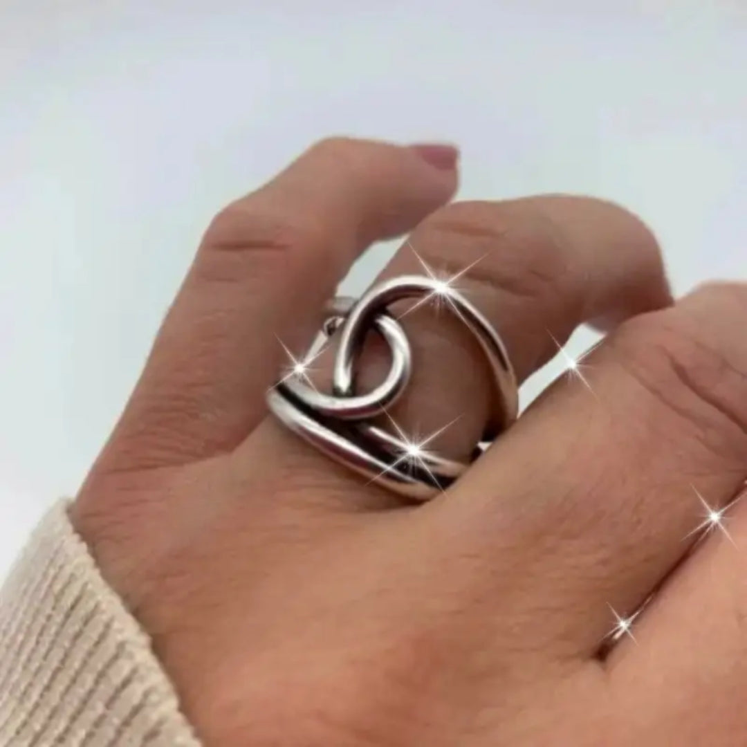 Astra™ | Anillo Irregular de Plata