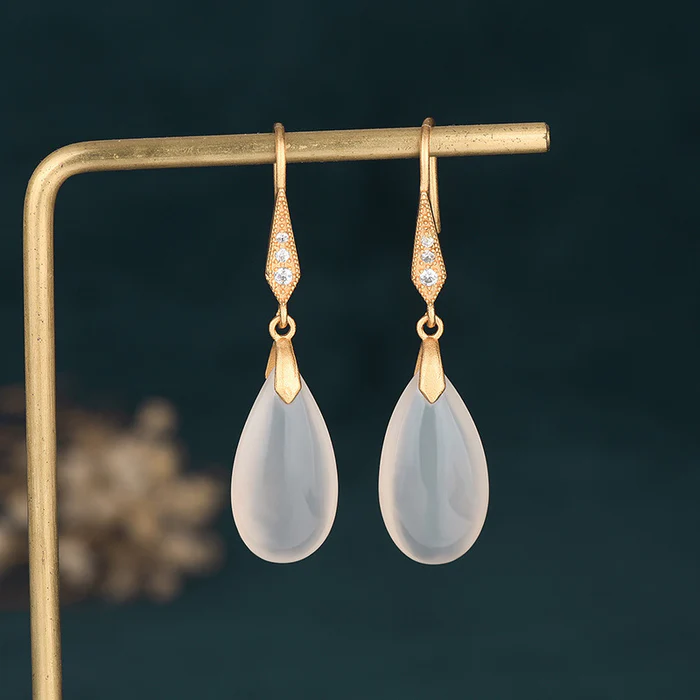 Aros de Piedra Lunar Radiante Avery™