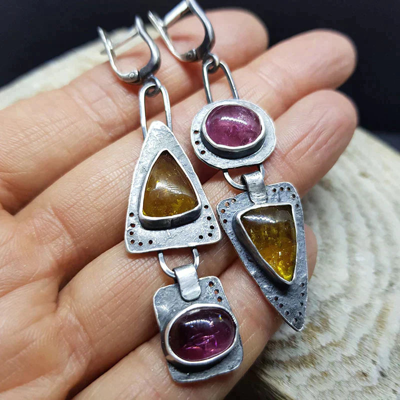 Opaline™ | Pendientes Triángulo Vintage