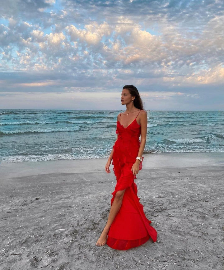 Ruby™ – Ruffle Maxi Dress