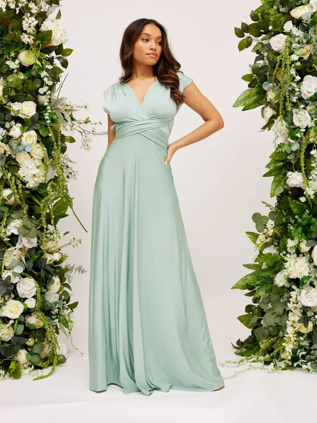 Nicole™ – Multiway Wrap Maxi Dress