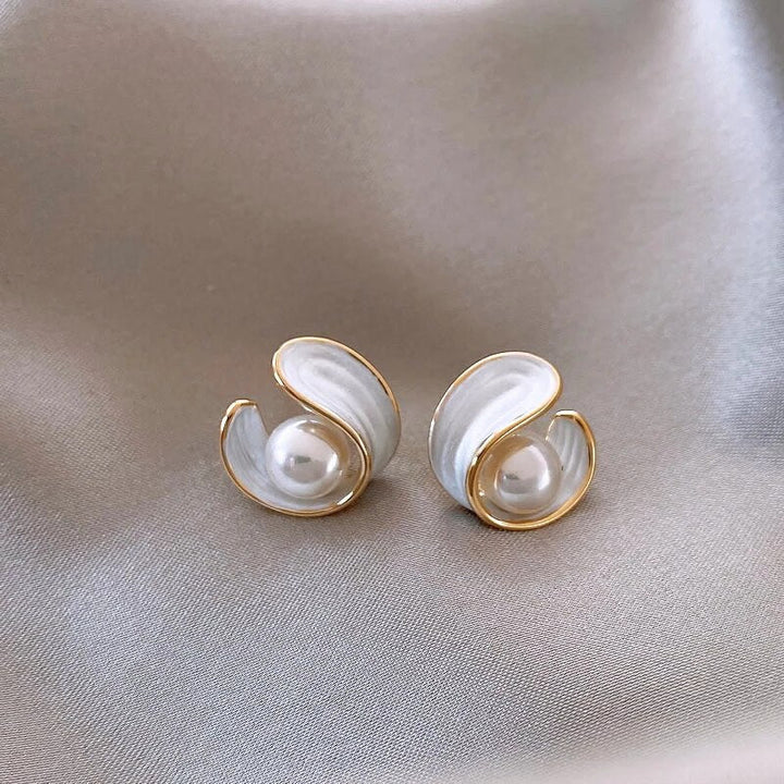 Opalya™ | Pendientes de Perlas de Ópalo Lujosos para Mujeres
