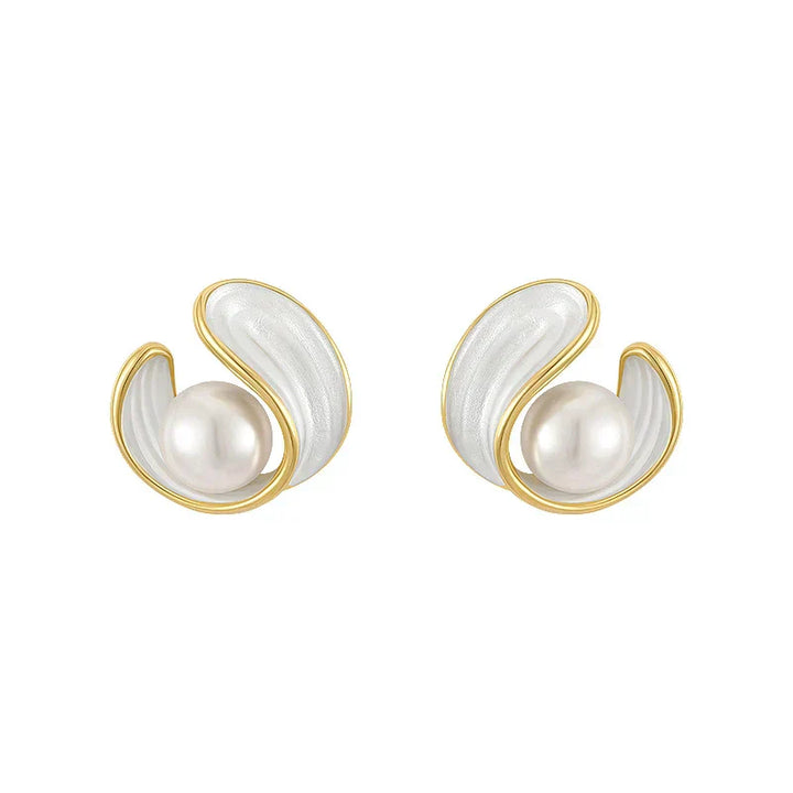 Opalya™ | Pendientes de Perlas de Ópalo Lujosos para Mujeres