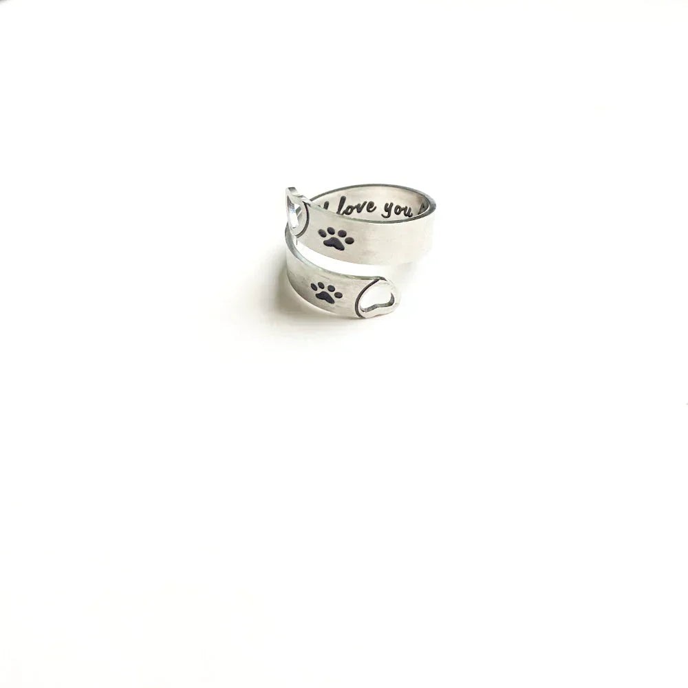 Byrne™ | Anillo Ajustable de Patas y Corazón