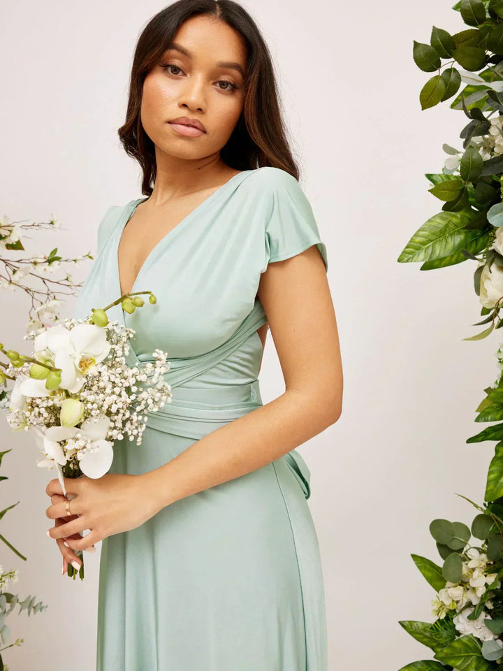 Nicole™ – Multiway Wrap Maxi Dress