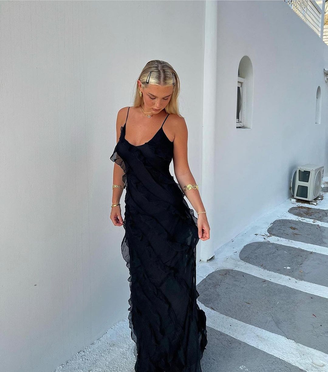 Ruby™ – Ruffle Maxi Dress