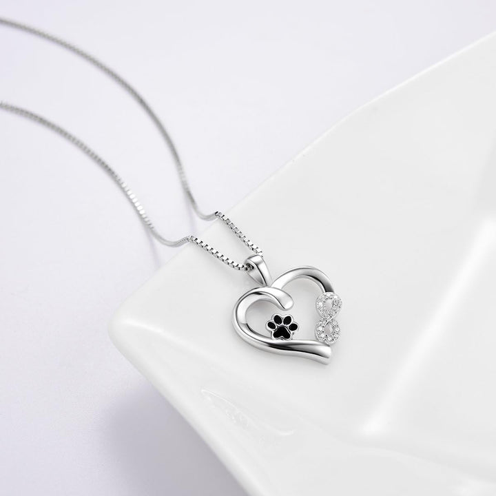 Althea™ | Collar de Patas, Corazón e Infinito