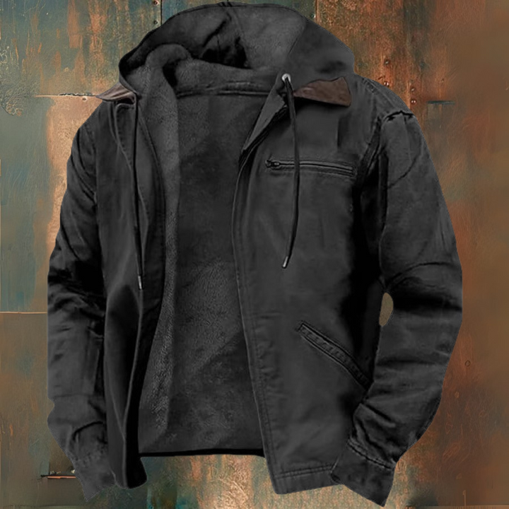 Hooded Zip-Up Vest