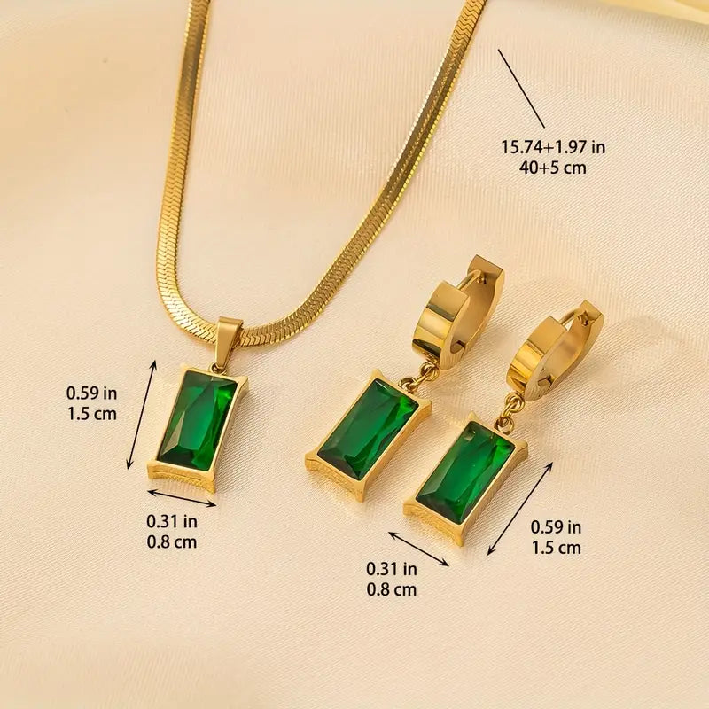 Lunara™ | Conjunto de Joyería de Oro