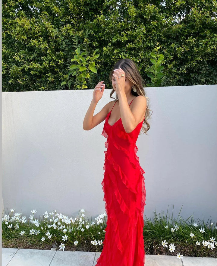 Ruby™ – Ruffle Maxi Dress