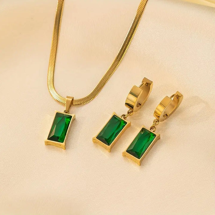 Lunara™ | Conjunto de Joyería de Oro