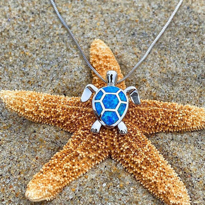 OpalWave™ | Conjunto de Joyería de Tortuga Marina