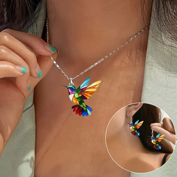 Aurea™ | Hermosa Collar Diseño Colibrí