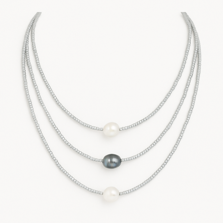 Zara™ | Collar de Perlas de Agua Dulce Vintage