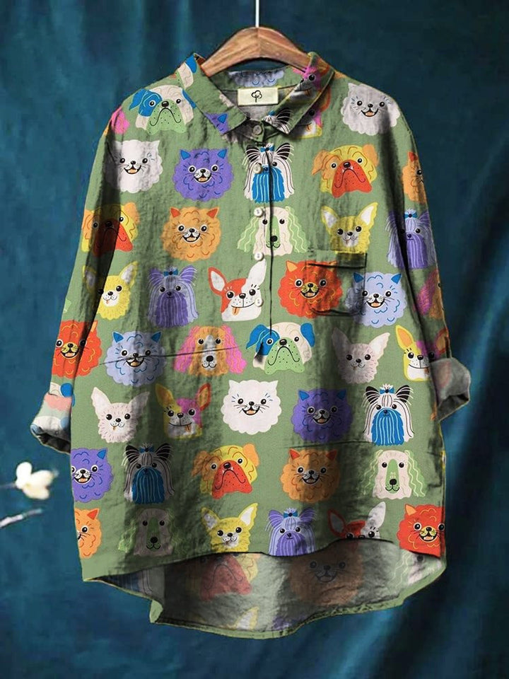 חבילת | ט-Shirt אמנות כלבים