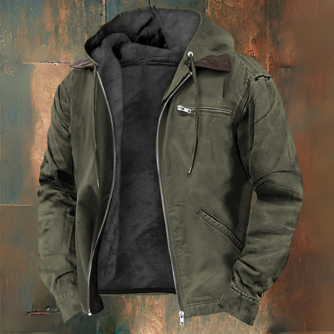 Hooded Zip-Up Vest