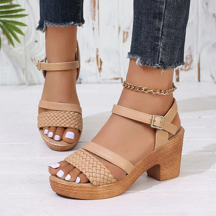 Isla™ WOVEN PLATFORM SANDALS