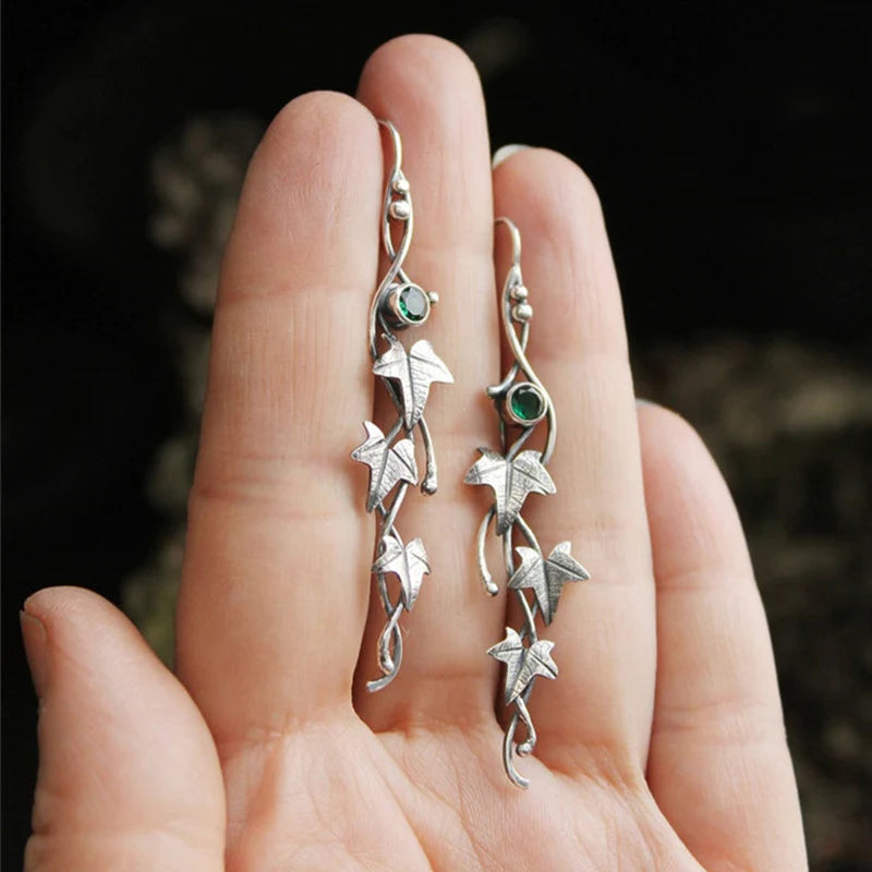 Elfina™ | Pendientes de Cristal Azul