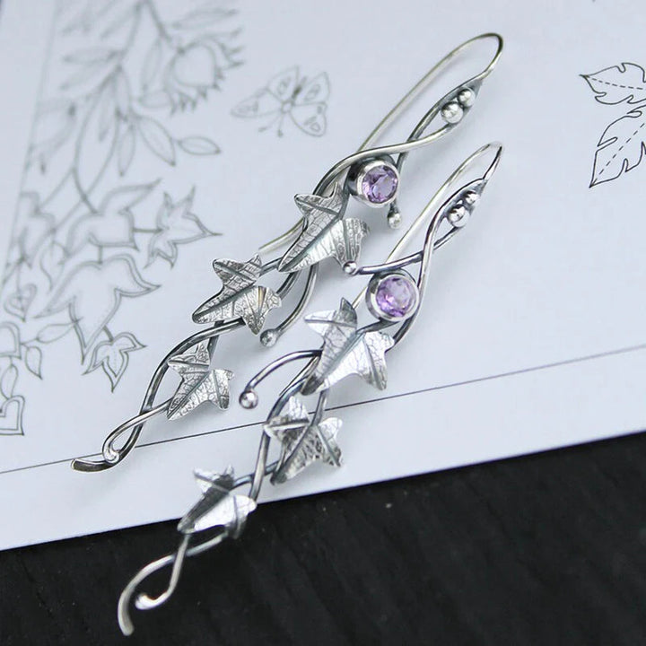 Elfina™ | Pendientes de Cristal Azul
