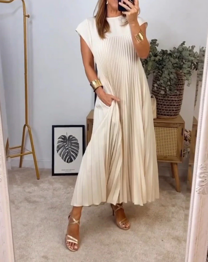 Valerie™ – Pleated Maxi Dress