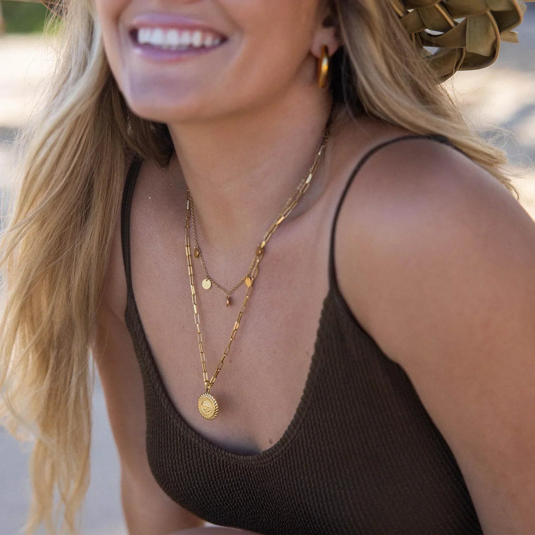 BuddhaBold™ | Collar Funky Dorado