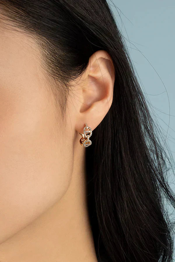 Isla™ | Pendientes de Oro para Mujeres