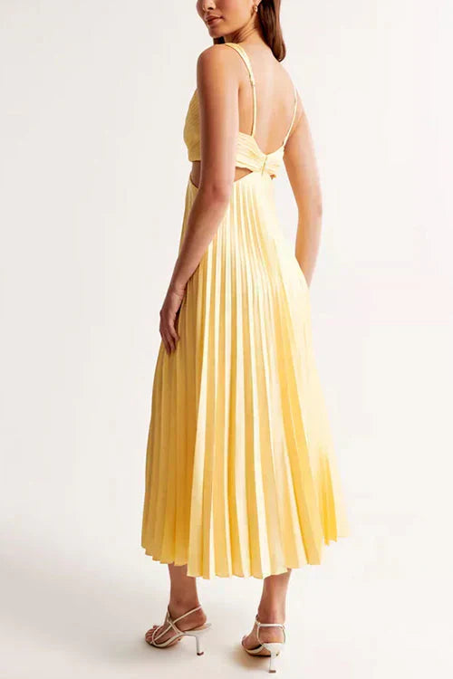 Zoe™ - Pleated Maxi Dress