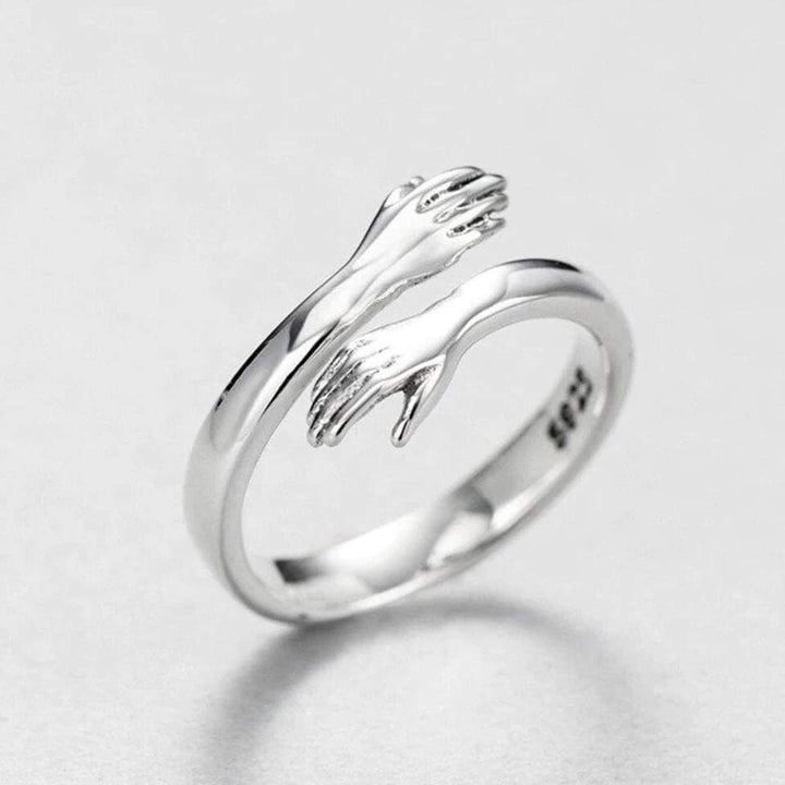 Cuddle™ | Anillo Ajustable de Plata para Mujeres