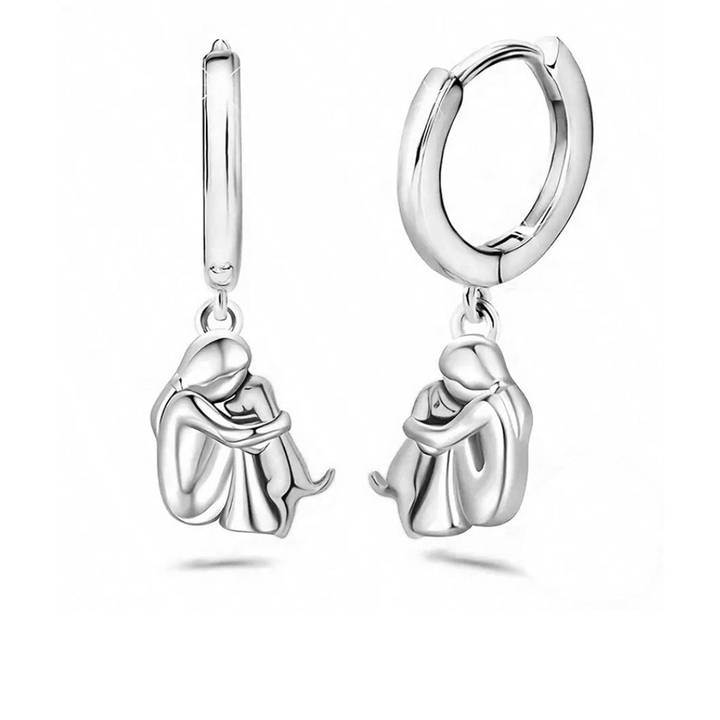 Wynter™ - Colgante de Abrazo con Pendientes a Juego