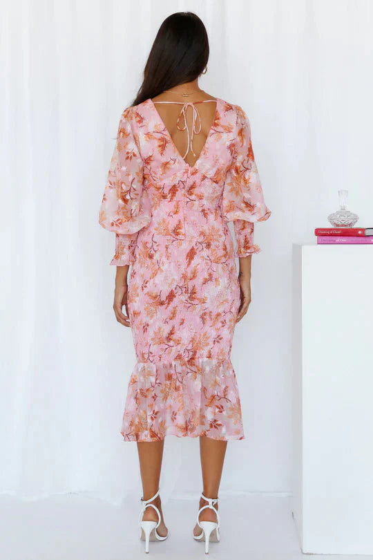Miley™ – Floral Midi Dress