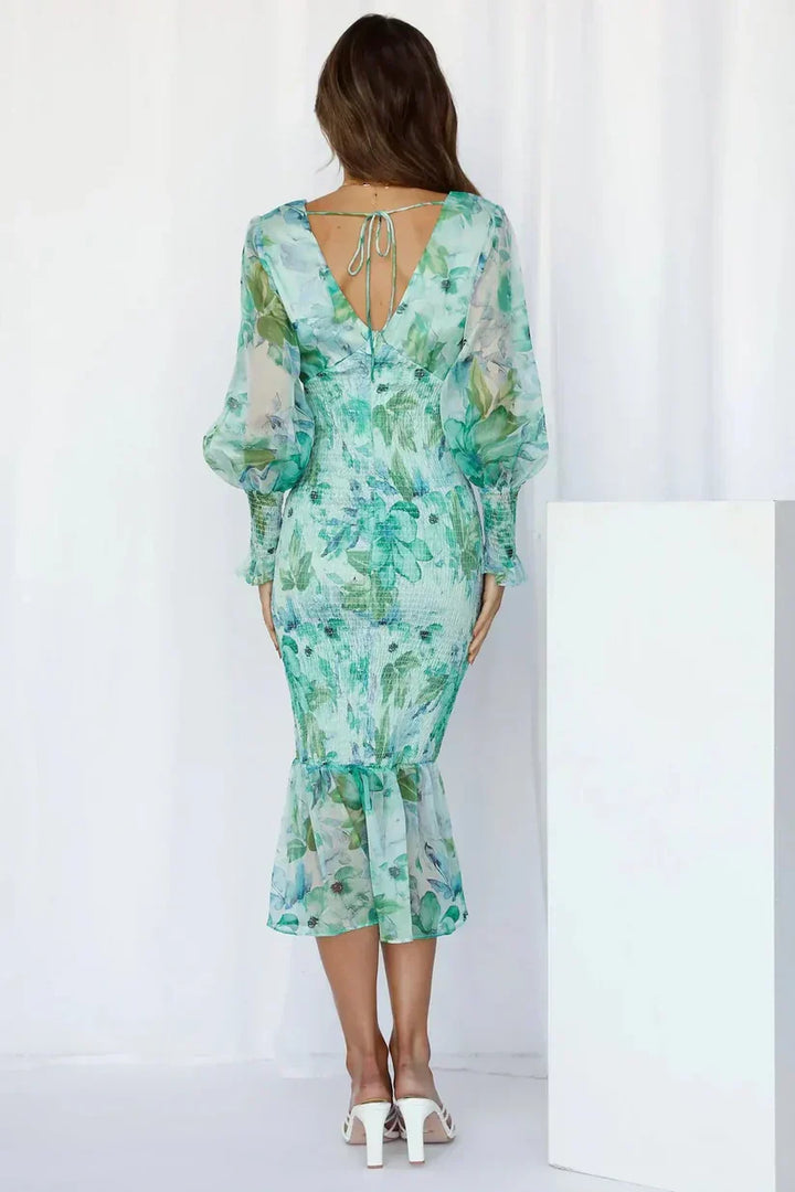 Miley™ – Floral Midi Dress