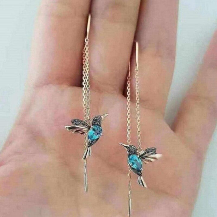 Kolibra™ | Pendientes de Circón Colibrí