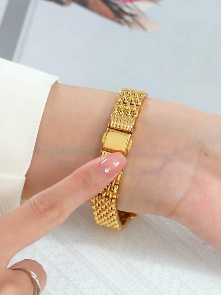 Regalia™ | Reloj de Eslabones Dorados