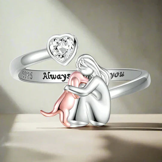 Mya™ | Anillo Ajustable de Plata para Mujeres